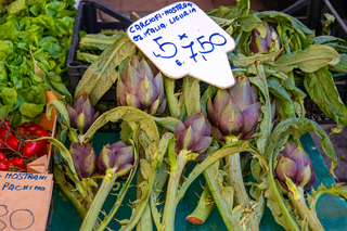 Raw Spiky Artichoke Salad