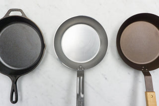 A Guide to Cast Iron, Carbon Steel & Spun Iron Pans