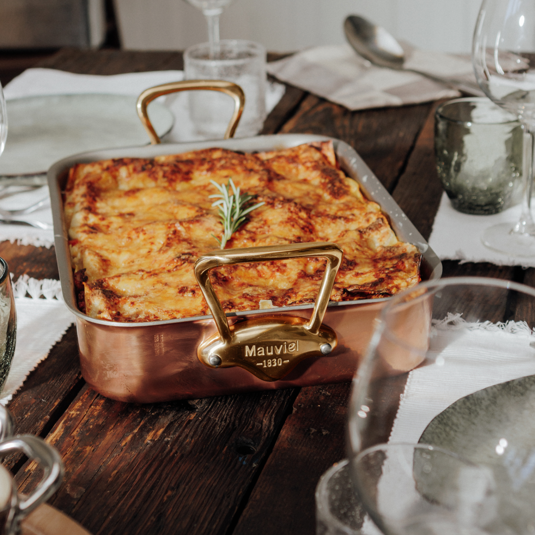 Mauviel M'150B Roasting Pan with Rack Borough Kitchen