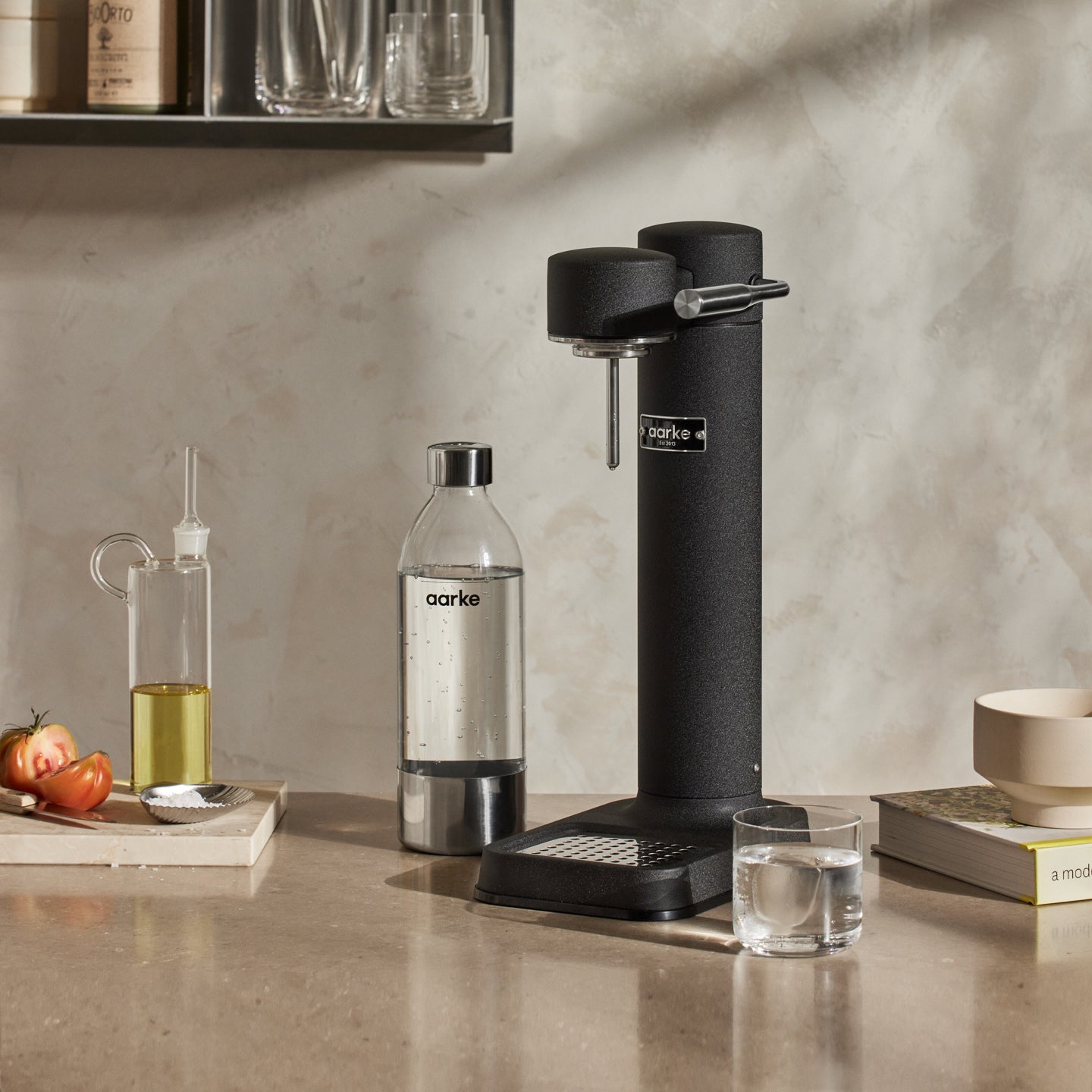 Aarke Carbonator 3 Sparkling Water Maker / Matte Black | Borough