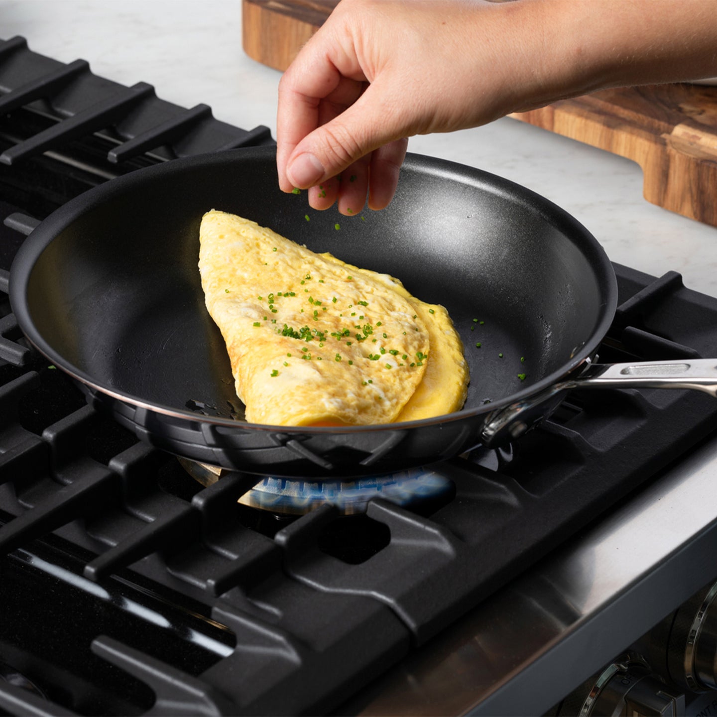 All-Clad Copper Core Non-Stick Frying Pan | Borough Kitchen