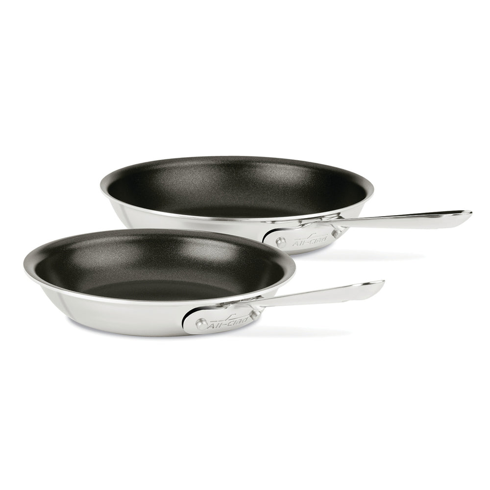 All-Clad D3 / TriPly 2-Piece Non-Stick Frying Pan Set