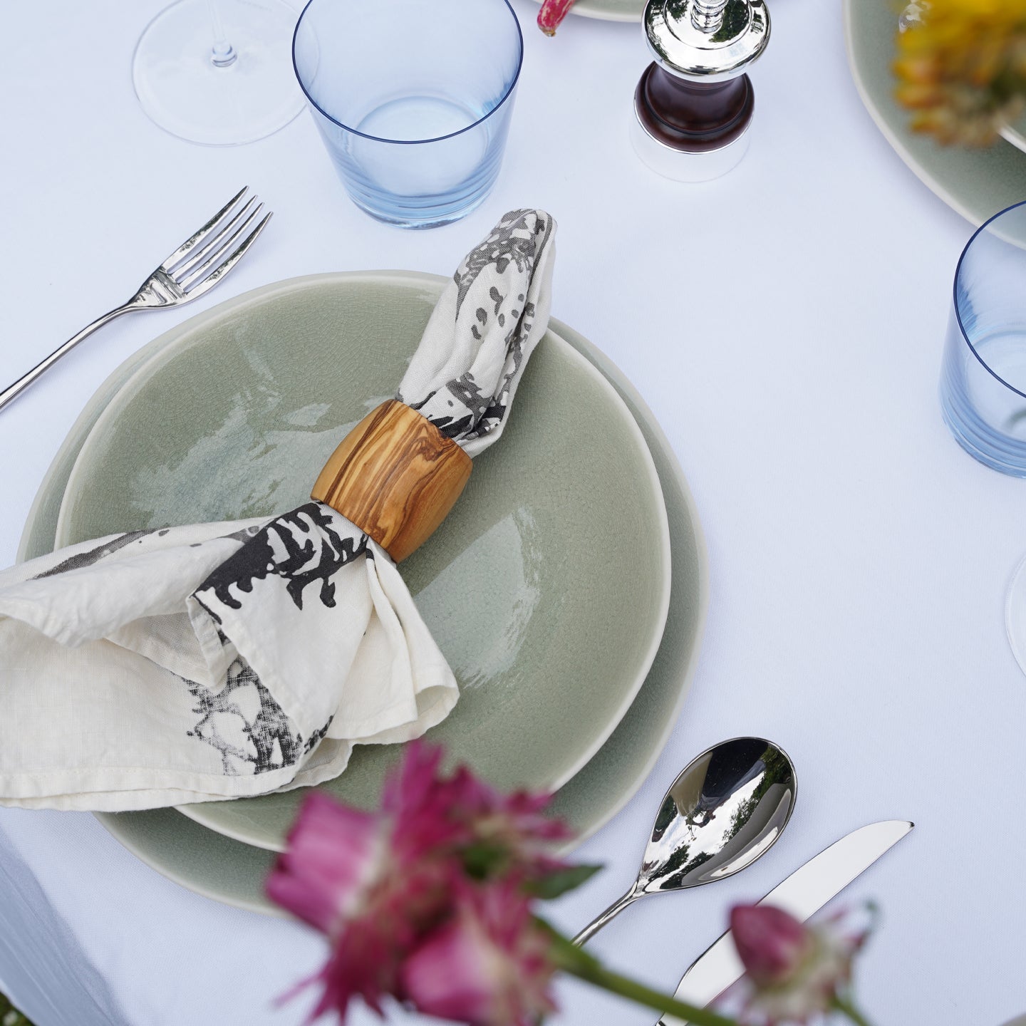 Bertozzi Linen Napkin 45x45cm Pack of Pratoline Borough