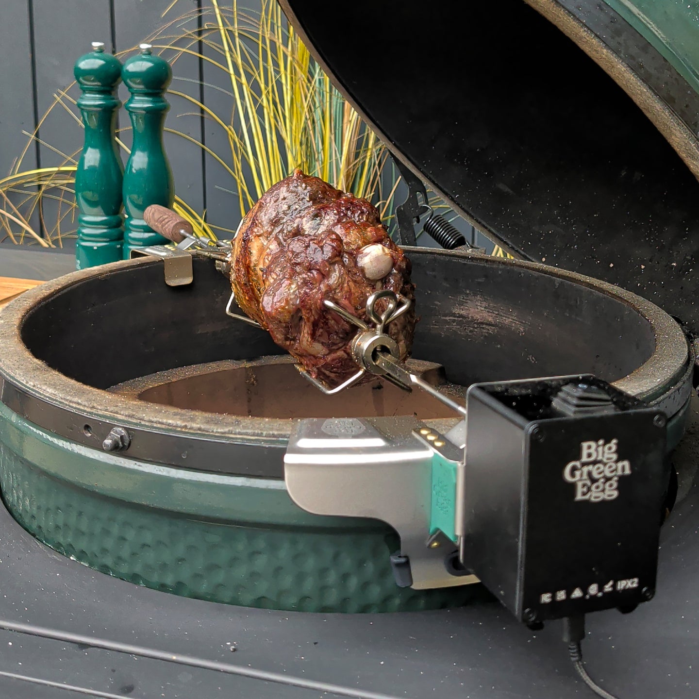 Big Green Egg Rotisserie 2.0 Attachment | Borough Kitchen