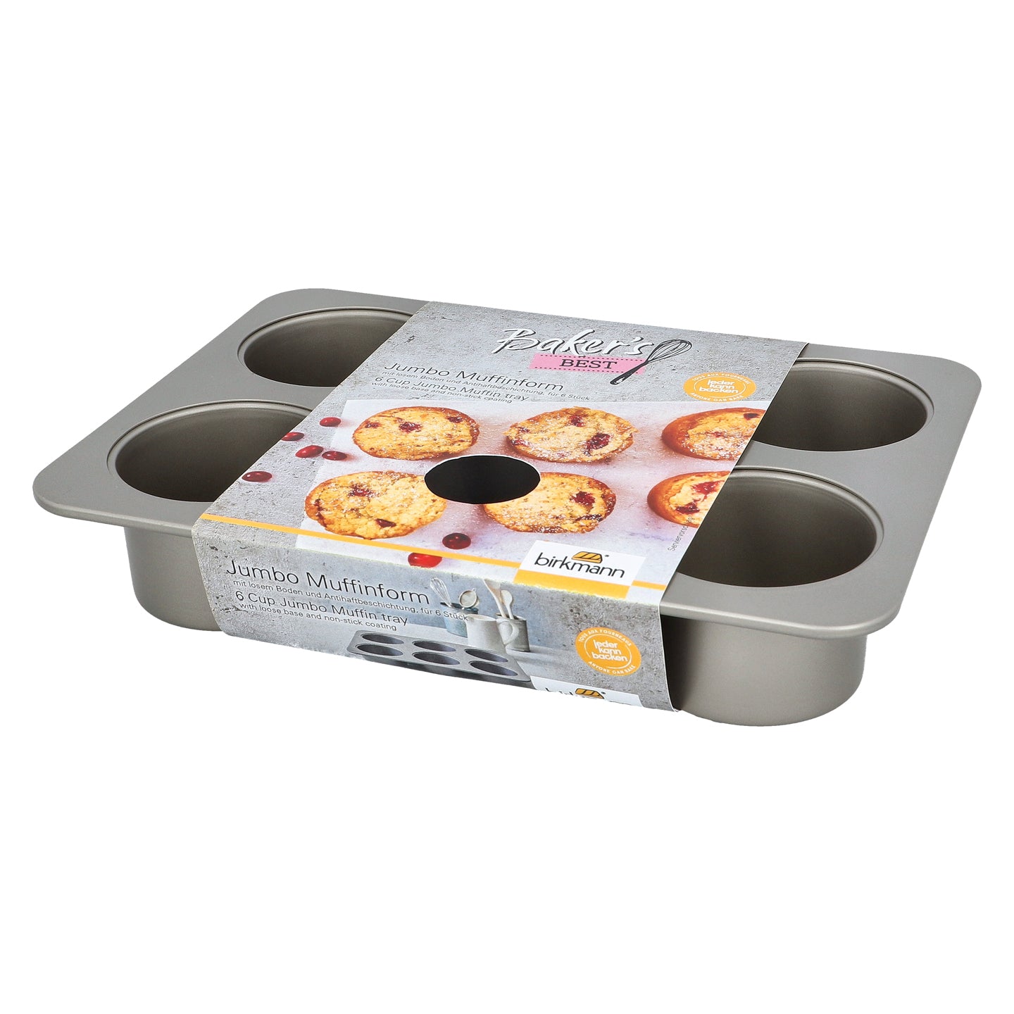 Birkmann Baker's Best Non-Stick Jumbo Muffin Pan Borough Kitchen