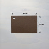 Borough Kitchen Chopping Board Set of 4 / Brown