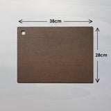 Borough Kitchen Chopping Board Set of 4 / Brown