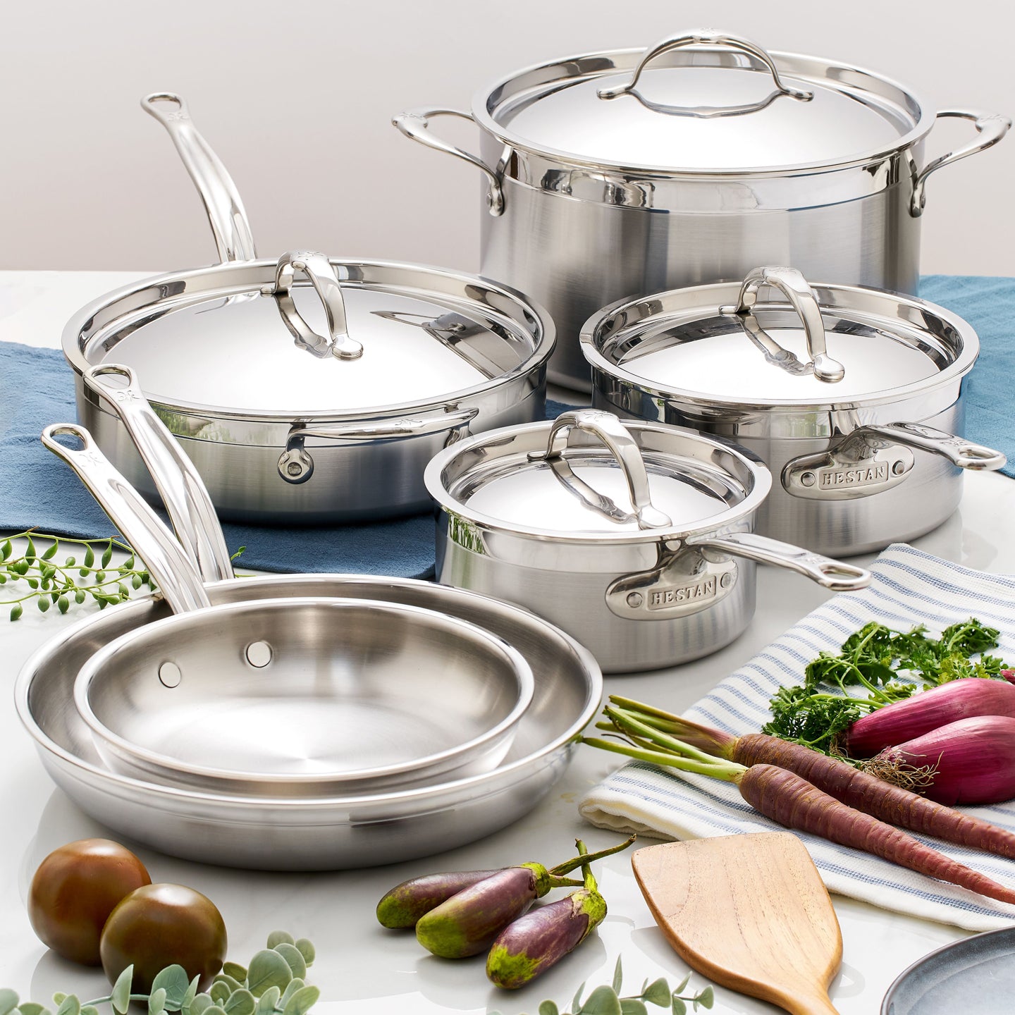 Hestan フライパン　probond Hestan ProBond 6 Piece Cookware Set | Borough Kitchen
