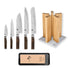 Kai Shun Premier 5 Knife, Whetstone and Block Set / Oak Block