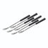 Kuhn Rikon Cheese and Meat Fondue Forks / Black / Set of 6 *