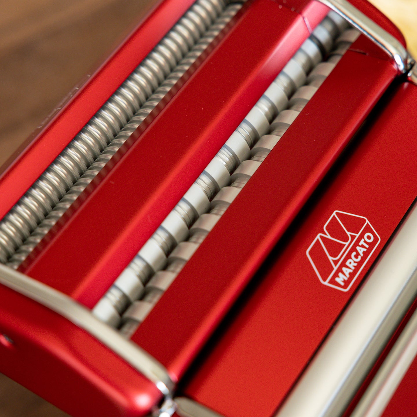 Marcato Atlas 150 Plus Pasta Maker / Red | Borough Kitchen