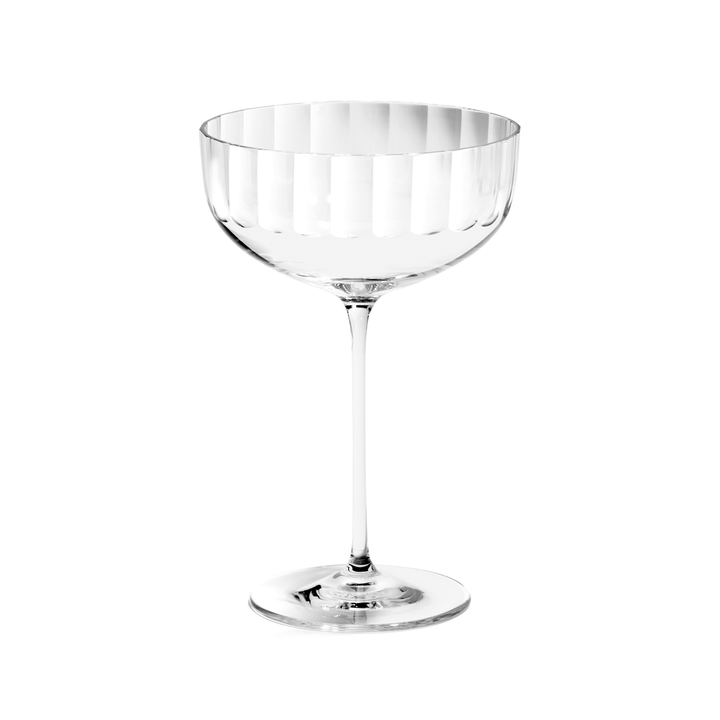 Richard Brendon Fluted Champagne Coupe Glass | Borough Kitchen
