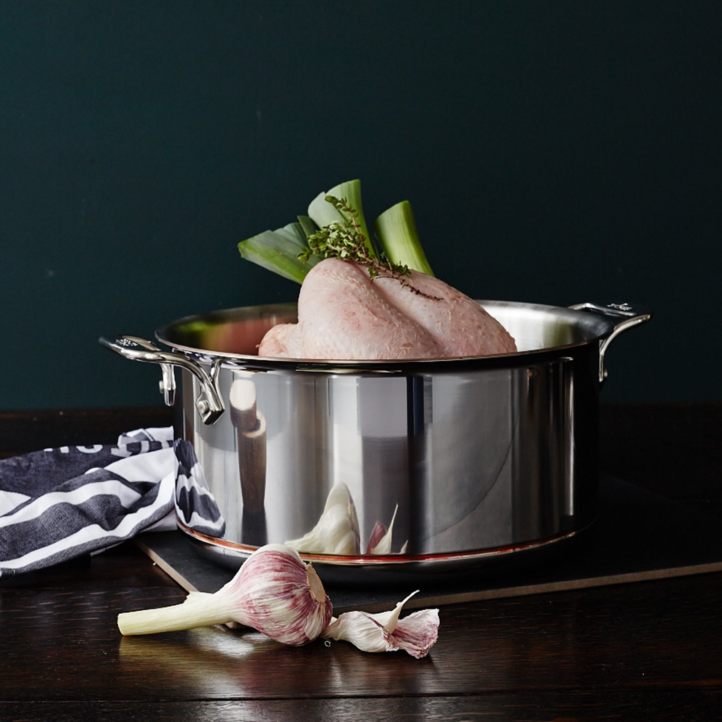 All clad 8 store qt stock pot
