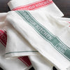 Borough Kitchen Irish Linen Tea Towel / Green