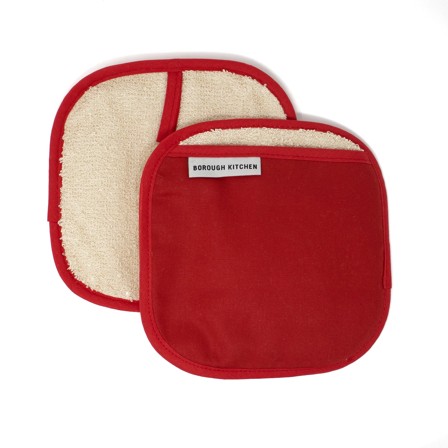 Borough Kitchen Pot Holder / Pack of 2 / Red Borough Kitchen