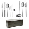 Cutipol Bauhaus 75 Piece Cutlery Set / Brushed Steel with Canteen