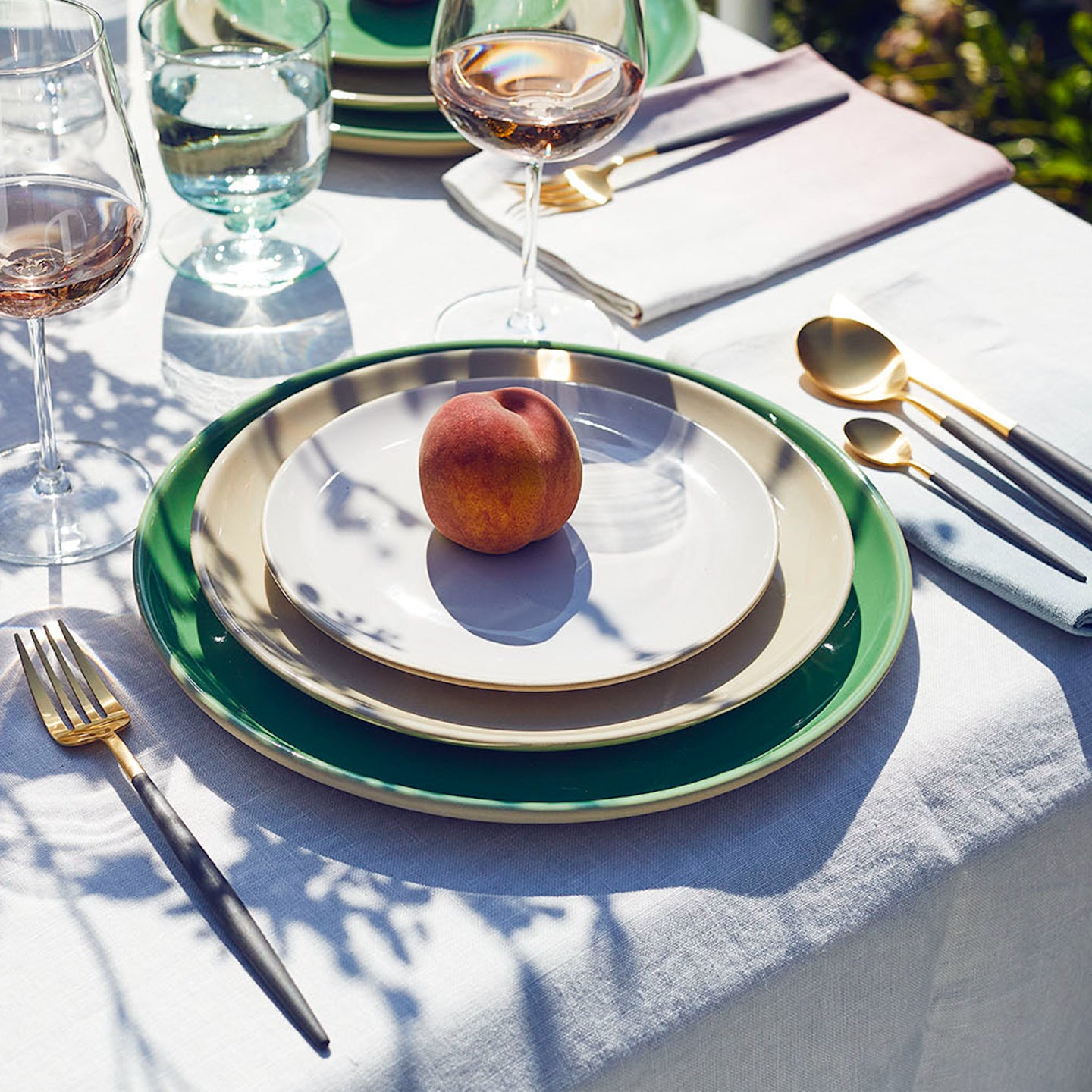 Cutipol Goa 24 Piece Cutlery Set / Black & Gold | Borough Kitchen