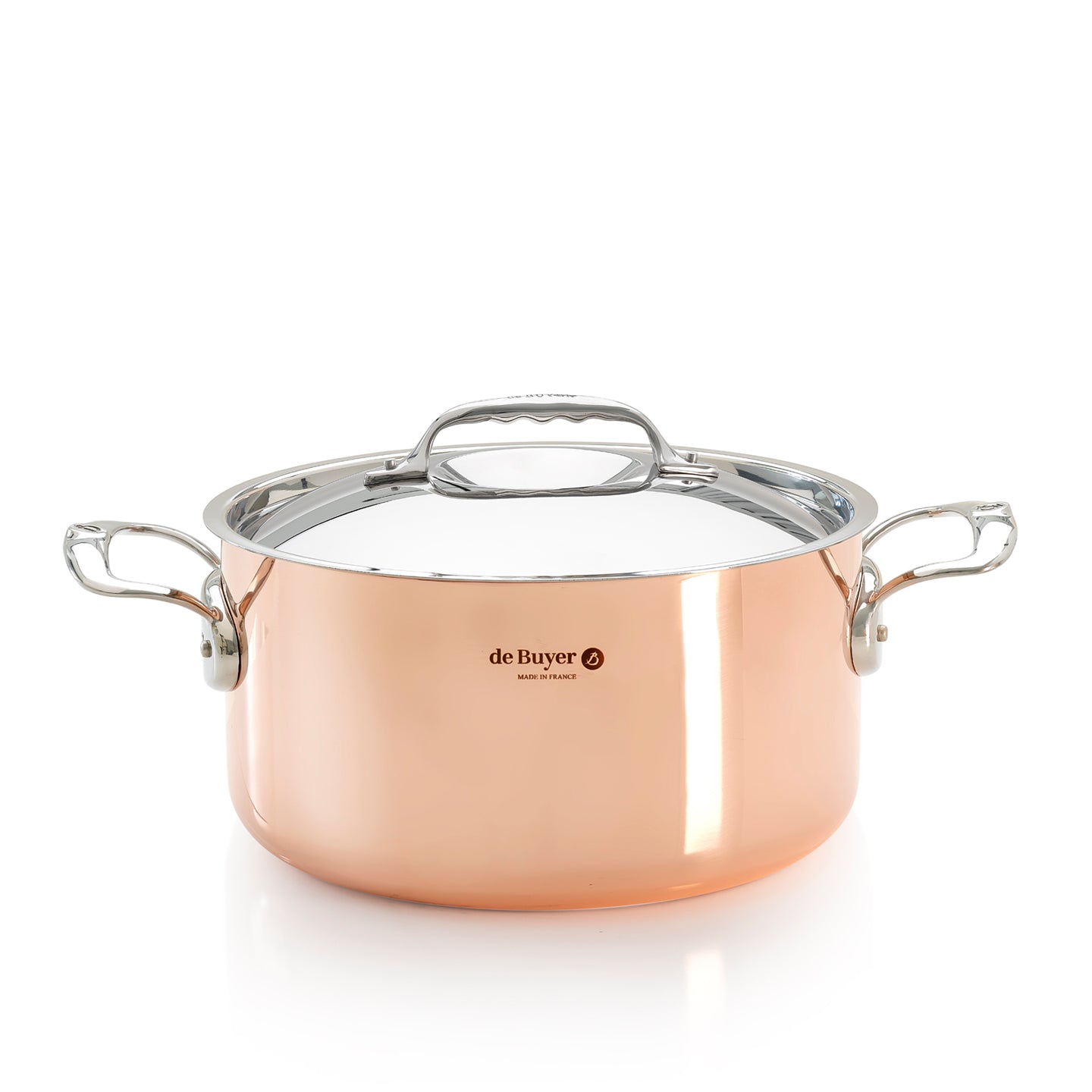 De Buyer Prima Matera SS Induction Casserole w/ Lid | Borough Kitchen