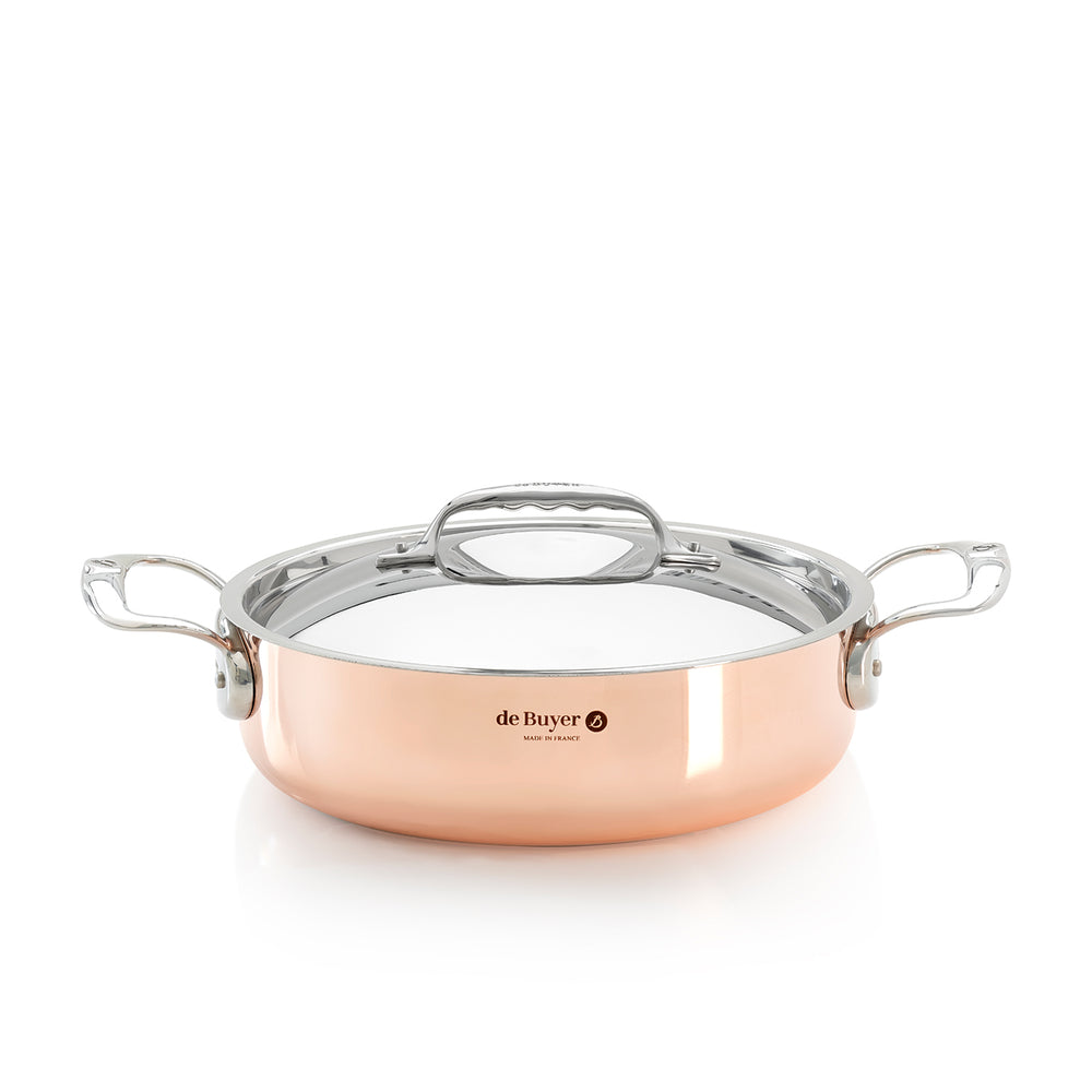 De Buyer Prima Matera SS Induction Saute Casserole with Lid