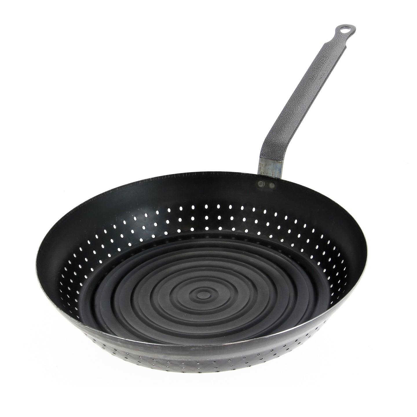 Chestnut pan with side ventilation, mild steel, , Chestnut pans - De Buyer