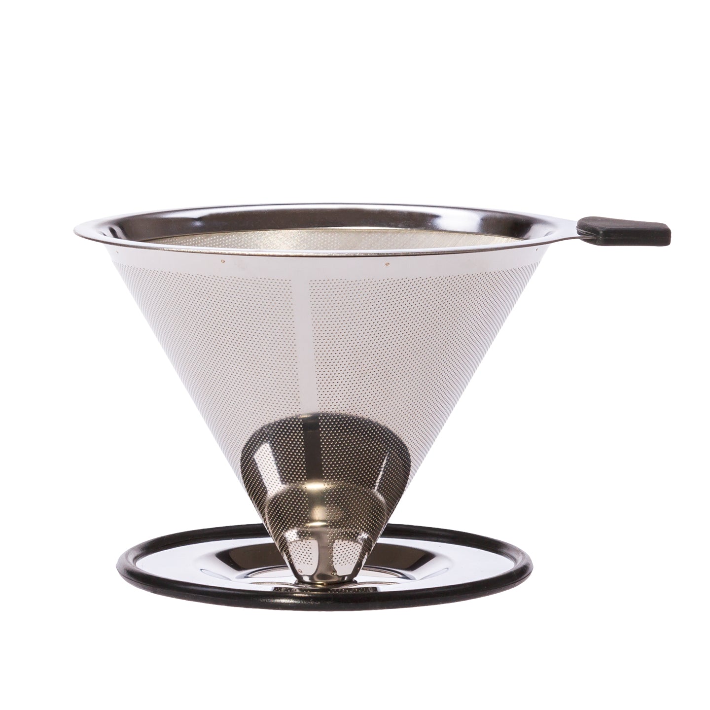 Pour over coffee stainless steel filter top