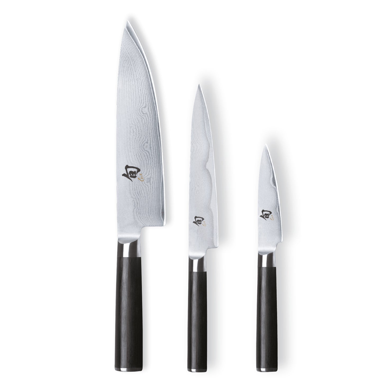 3-Piece Essential Knife Set in Mandarin