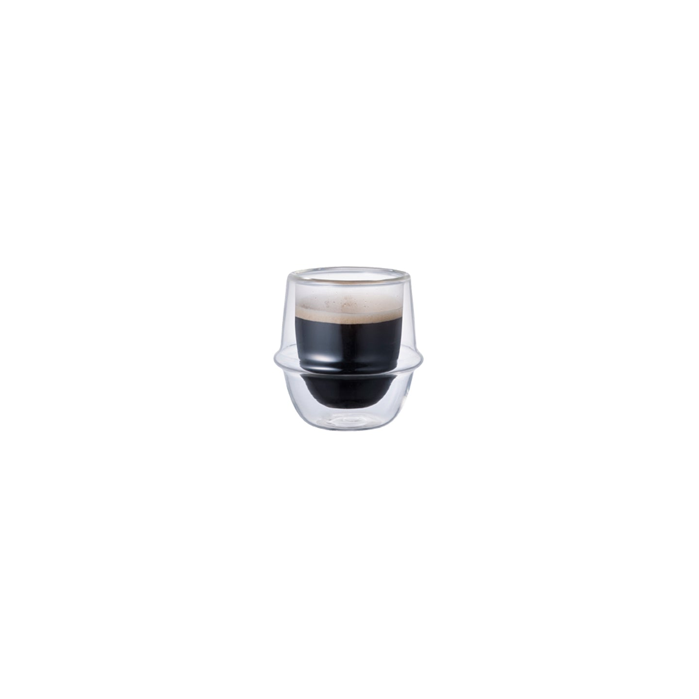 Kinto Kronos Double Wall Espresso Cup 80ml