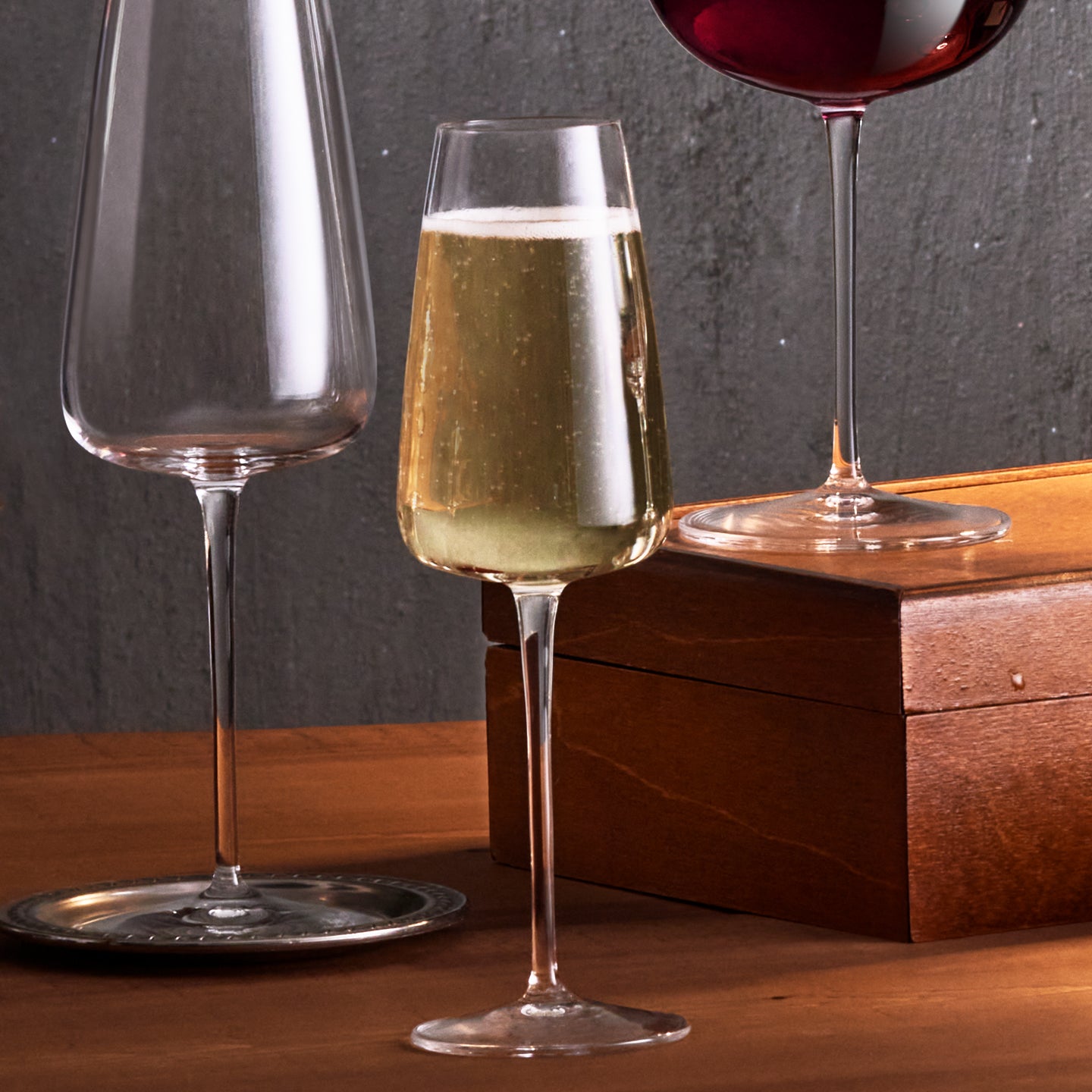 Schott Zwiesel Sensa Level Square Sparkling Wine Glass + Reviews