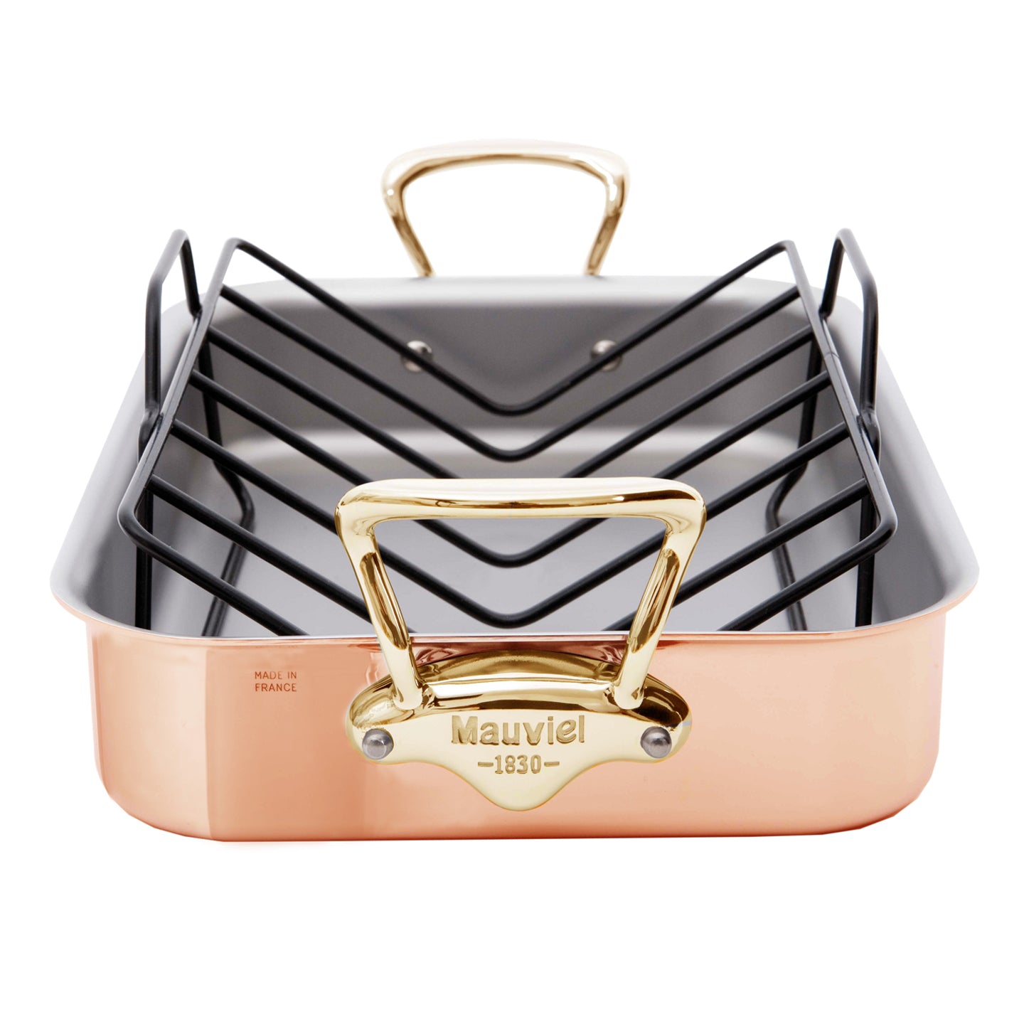 Mauviel M'150B Roasting Pan with Rack Borough Kitchen