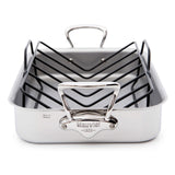 Mauviel M'Cook Roasting Pan with Rack 35x25cm