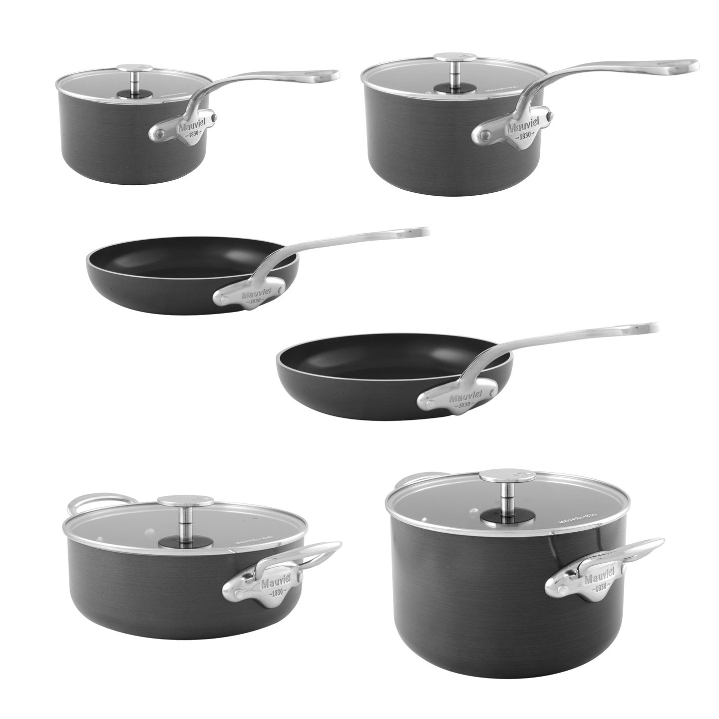 Mauviel M'STONE 360 Hard Anodized Nonstick 10-Piece Cookware Set with, Mauviel USA