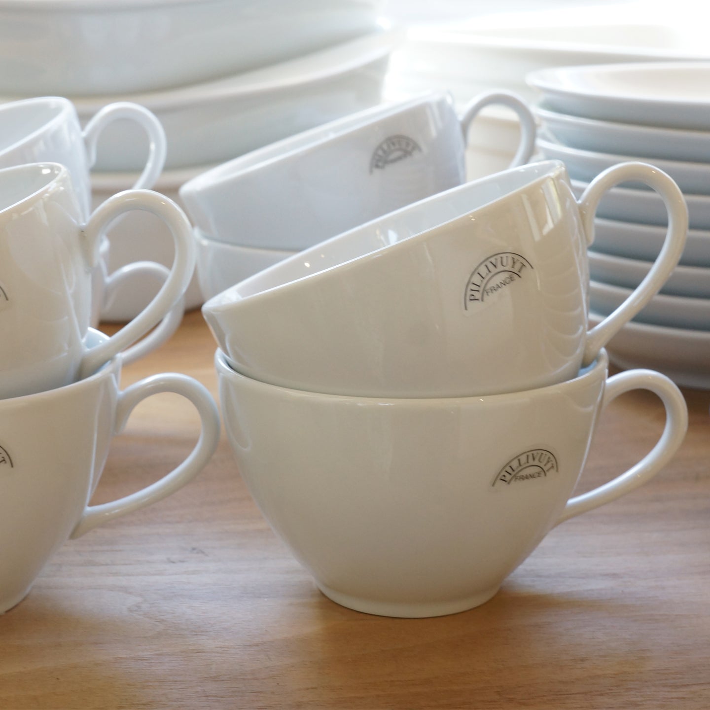 Pillivuyt Tazza Plissé Breakfast - Adatta Al Microonde, Eleganza Francese - 2