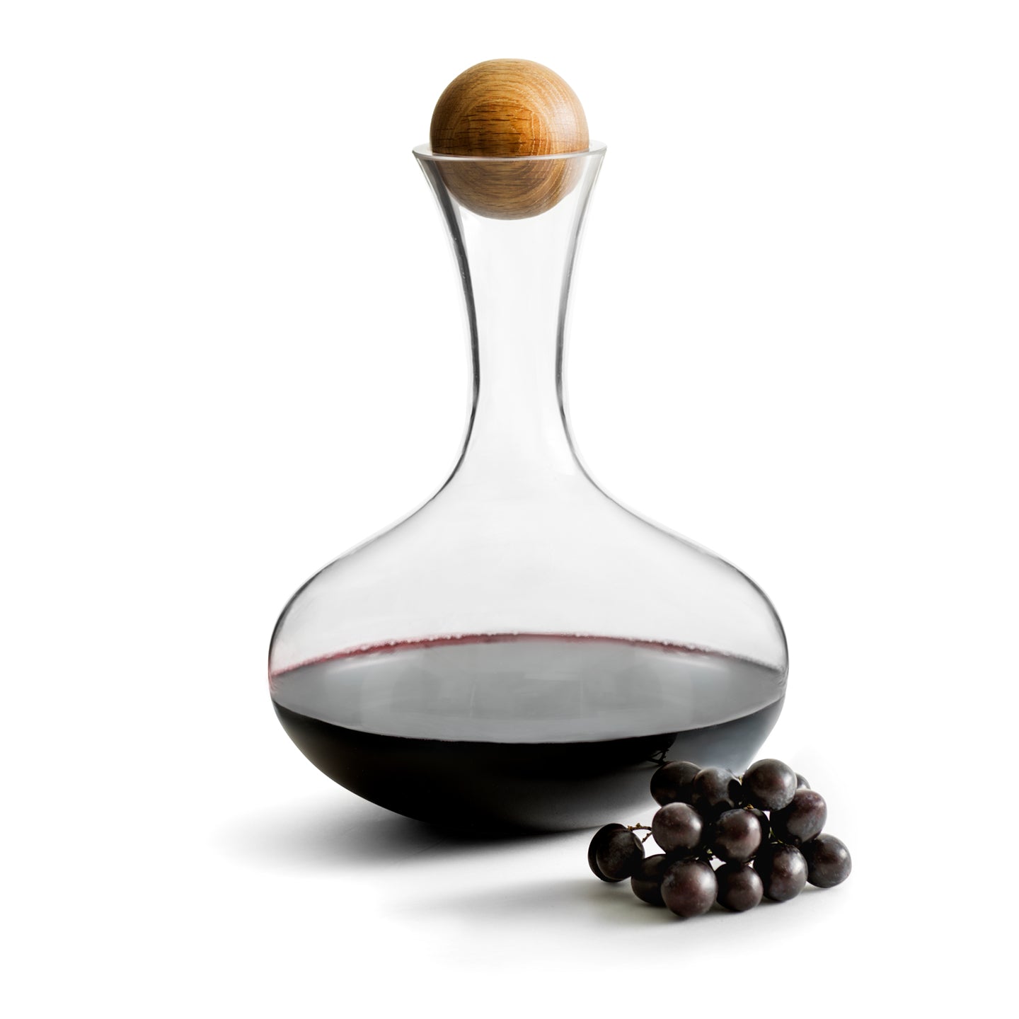 Sagaform Wine Decanter with Oak Stopper Borough Kitchen