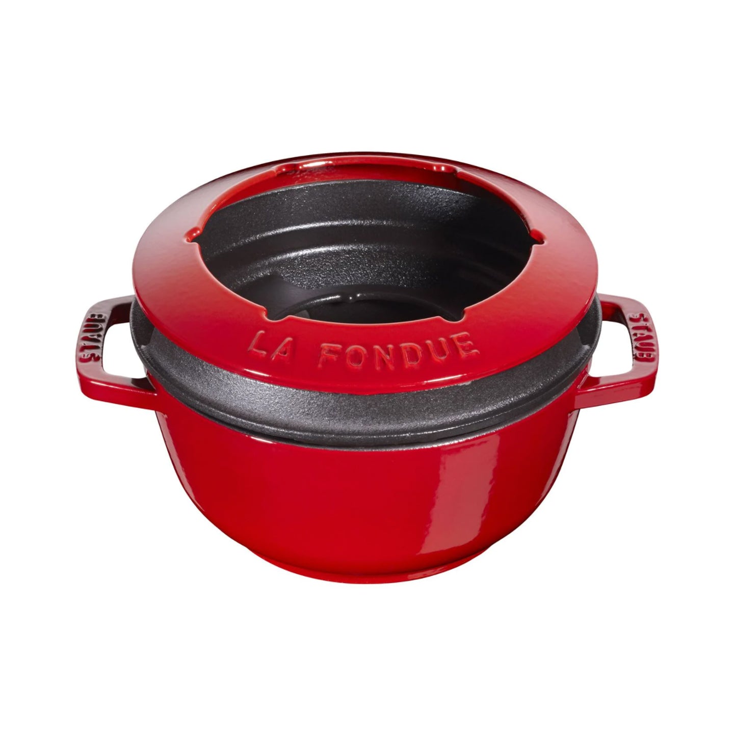 Staub Fondue / Red / 18cm | Borough Kitchen