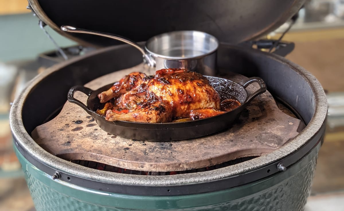 Recipe: Thai-Style Roast Chicken on the Big Green Egg
