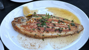 Lemon Sole with Tartar Butter