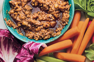 Recipe: Malaysian Peanut Sauce (Kuah Kacang) with Crudités