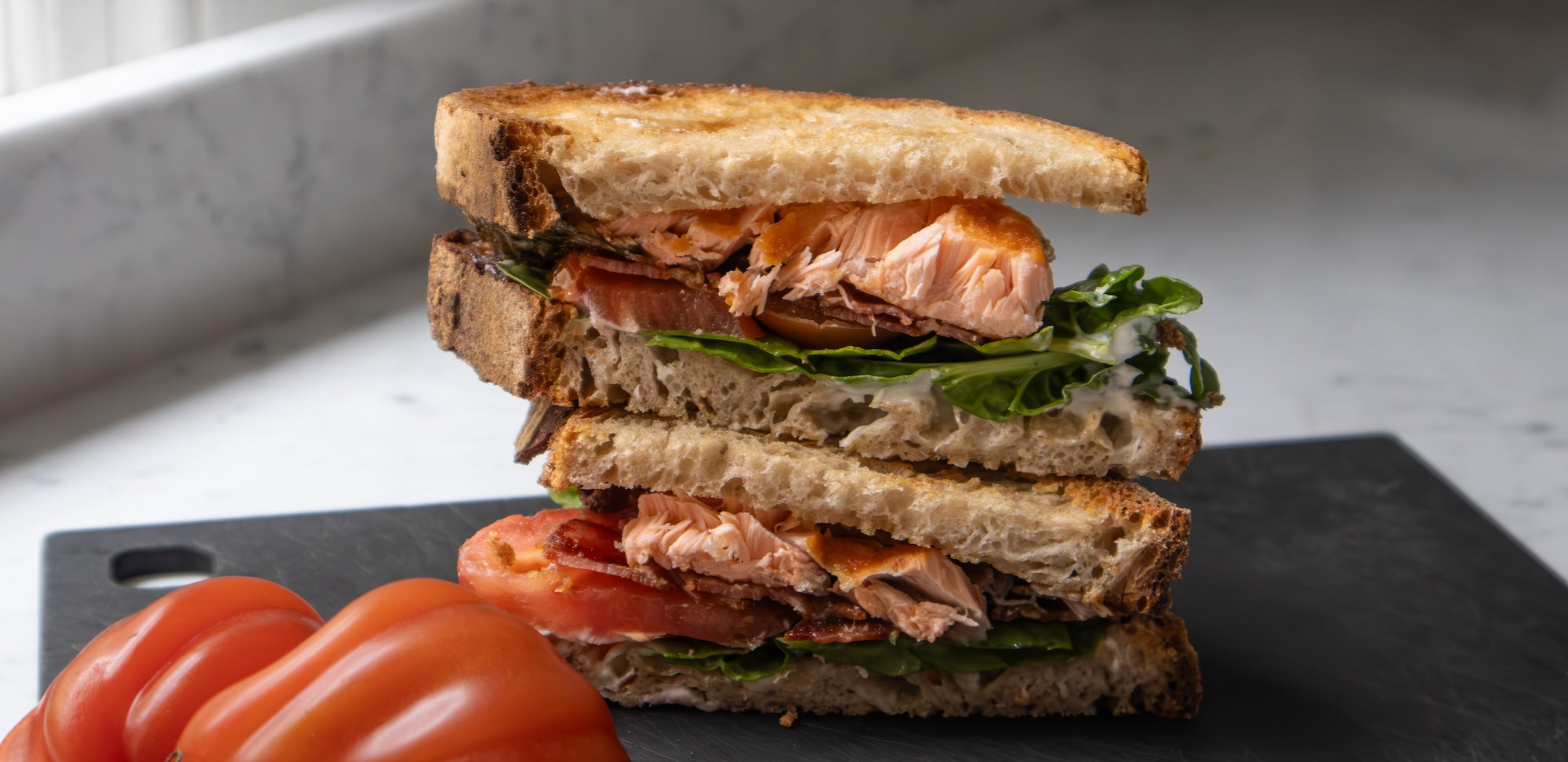 Anna's Salmon BLT Sandwich