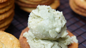 Vegan Lemon-Basil Ice Cream