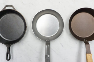 Cast Iron vs. Carbon Steel vs. Spun Iron: What’s the Difference?