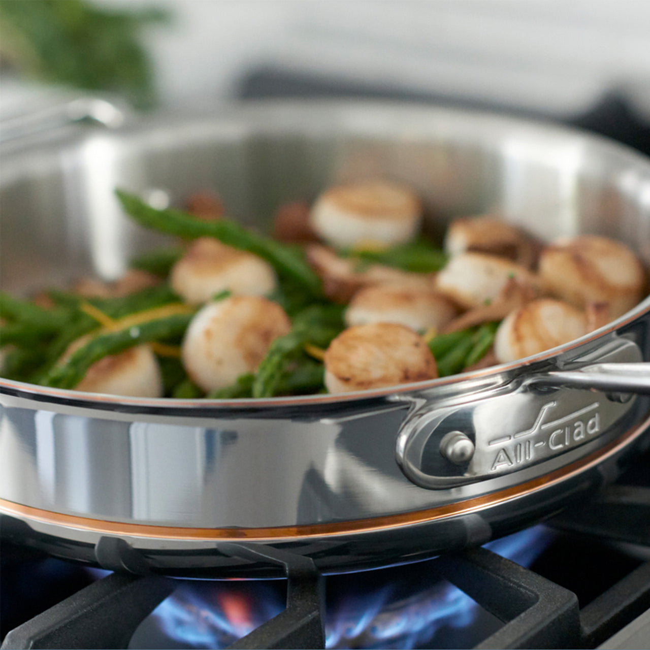All-Clad Copper Core 9 Piece Cookware Set | Borough Kitchen