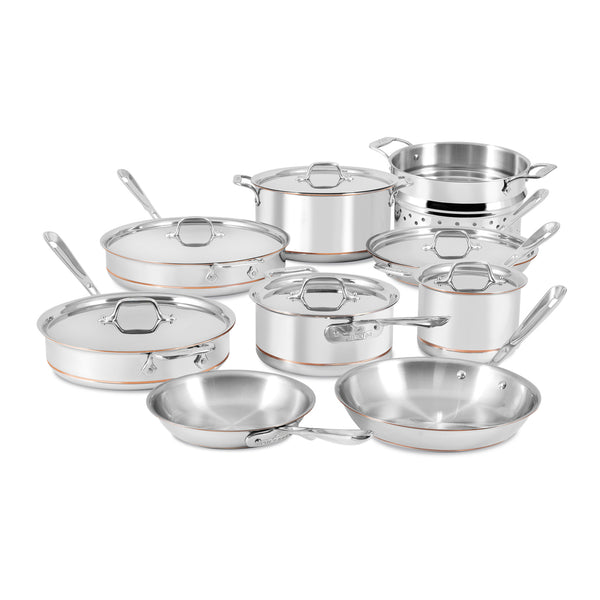 All-Clad Copper Core 9 Piece Cookware Set | Borough Kitchen