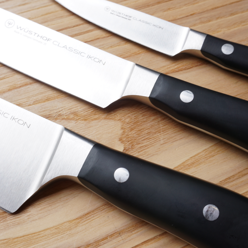 WÜSTHOF Classic Ikon 9 Piece Set with Knife Block