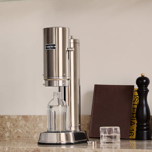 Aarke Carbonator Pro / Polished Steel | Borough Kitchen