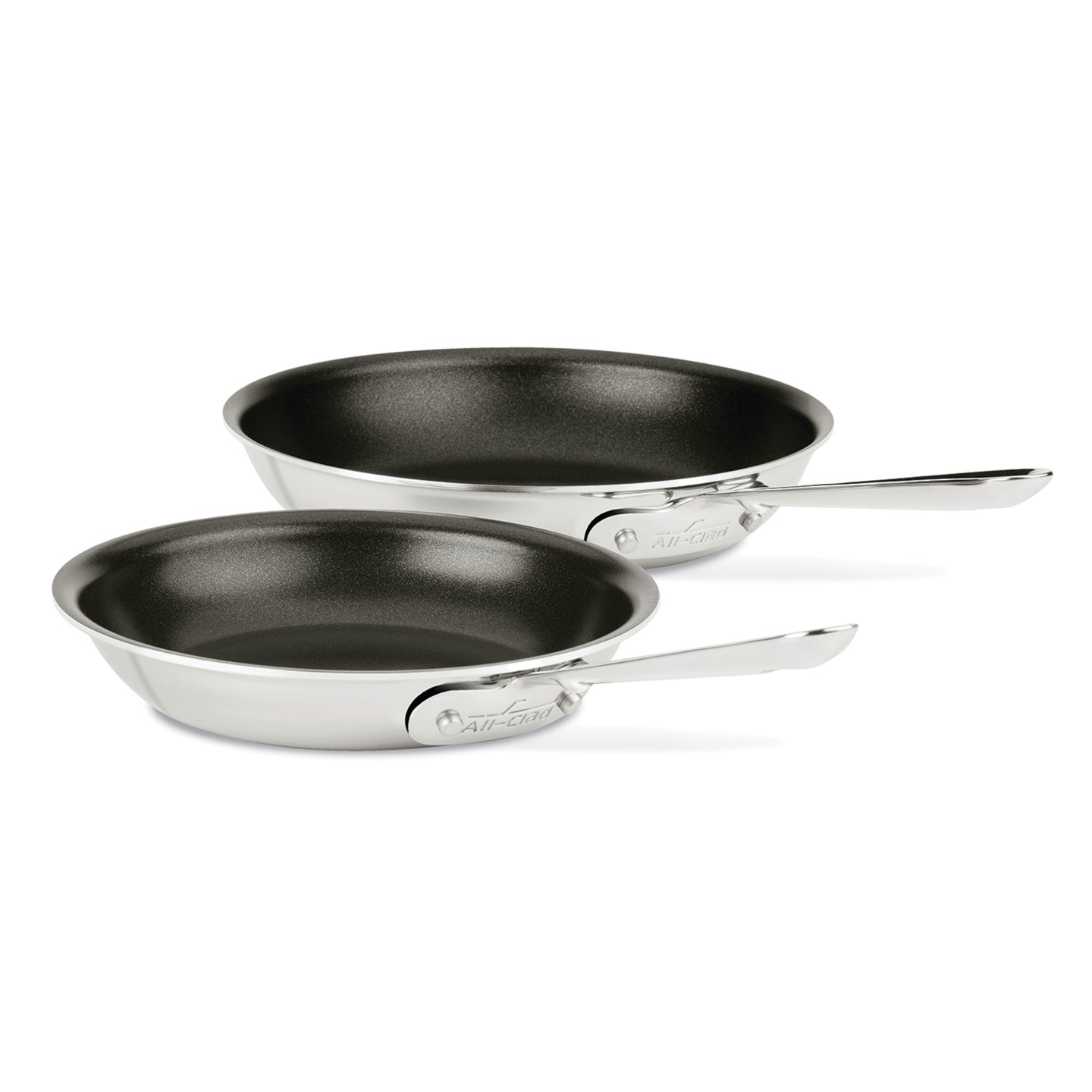 All-Clad D3 / TriPly 2-Piece Non-Stick Frying Pan Set
