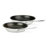 All-Clad D3 / TriPly 2 Piece Non-Stick Frying Pan Set **