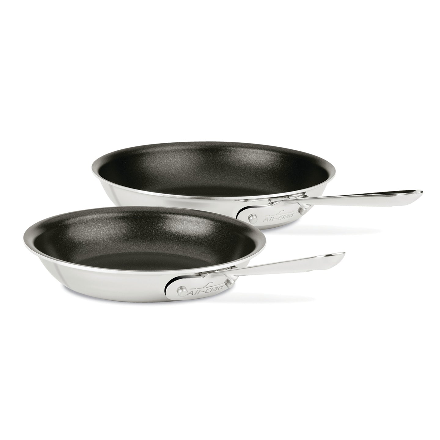 All-Clad D3 / TriPly 2 Piece Non-Stick Frying Pan Set **