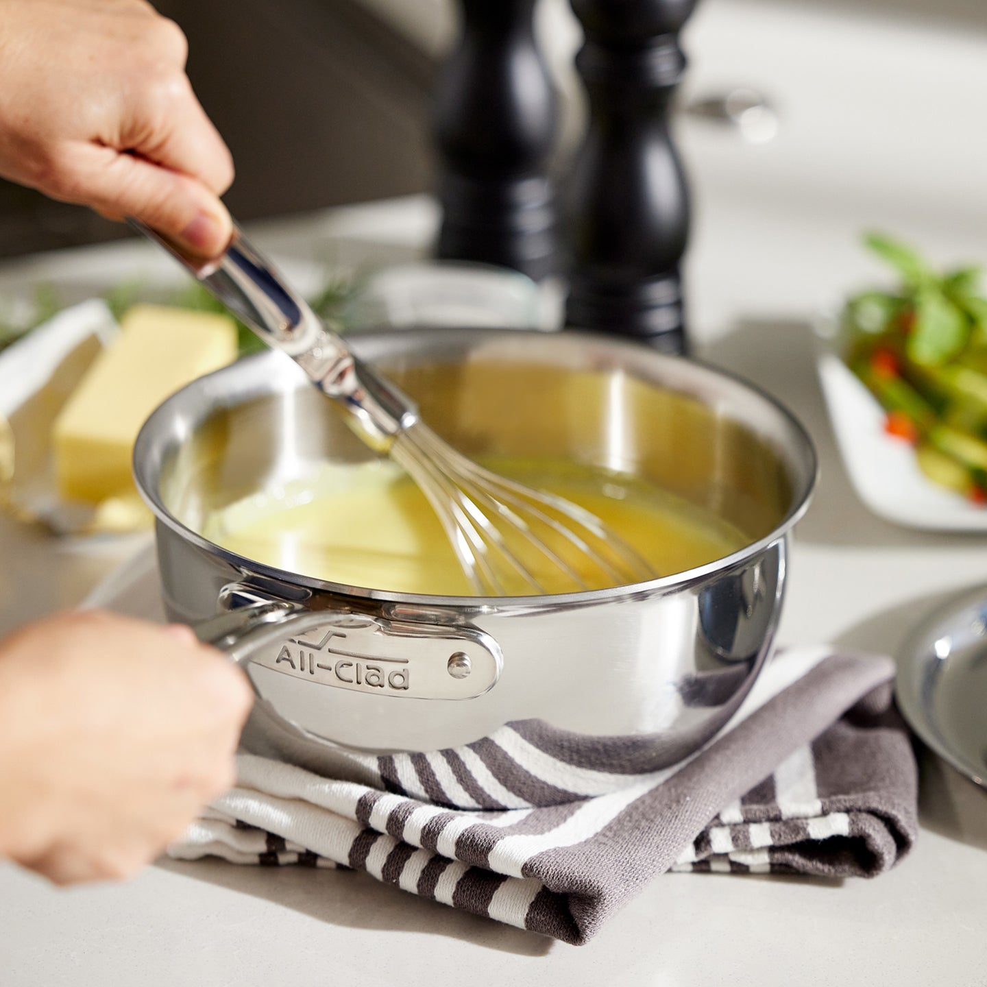 Liquid Core Cookware All-Clad G5 Graphite Core 6 Piece Cookware Set | Borough Kitchen