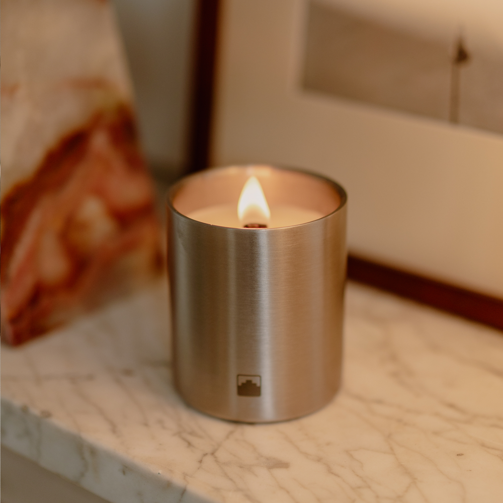 Babel Organic Beeswax Candle / Samar