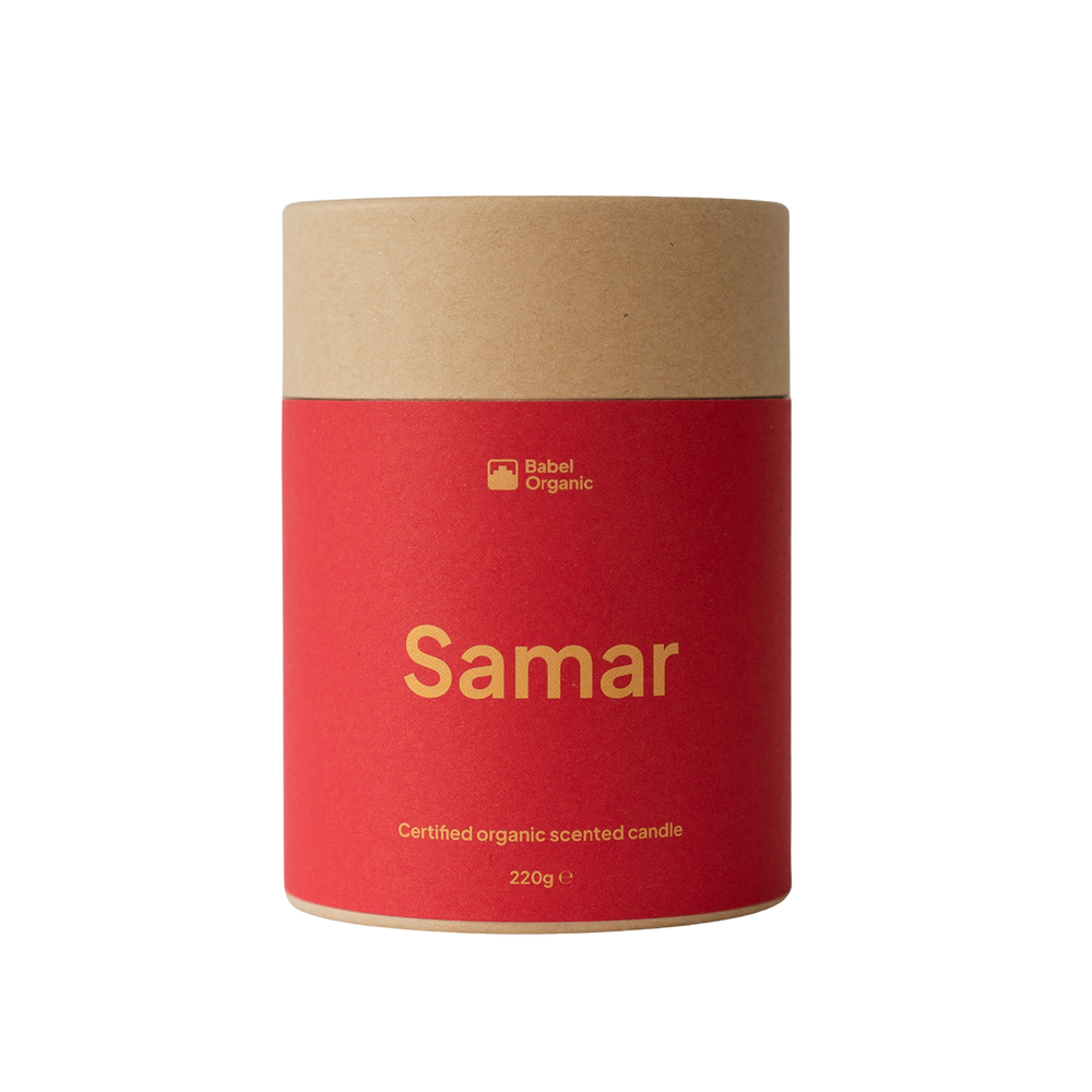 Babel Organic Beeswax Candle / Samar